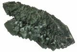 Green, Hedenbergite Included Quartz - Mongolia #163980-1